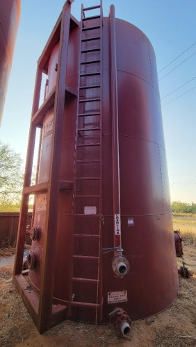 Lot of (2) Upright Mud Circulating Tanks