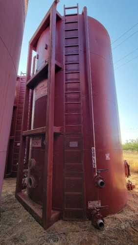 Lot of (5) Upright Mud Circulating Tanks