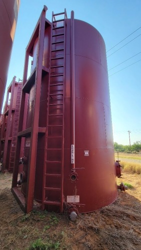 Lot of (5) Upright Mud Circulating Tanks