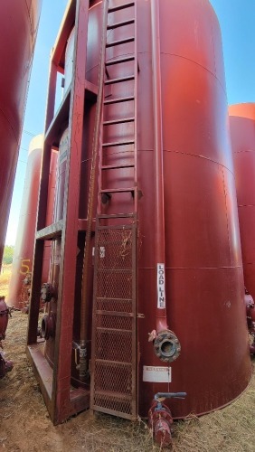 Lot of (4) Upright Mud Circulating Tanks