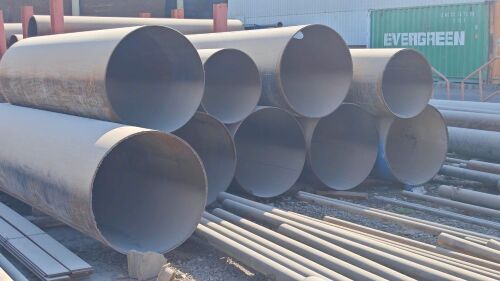 Lot-8: Metal Scrap - Pipe, Fittings, Flanges, Turning Chips, Electrodes, Total Approx. QTY 65 tons)