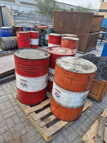 Lot-6: Oil Drums, Total QTY 16 units