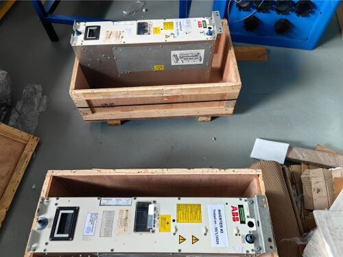 Lot-96212: Used ABB Drives, Used (Total Qty. 4 Units)