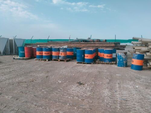 Lot-2: Drums with Oil (53 drums) and Oil Filter (8 drums)