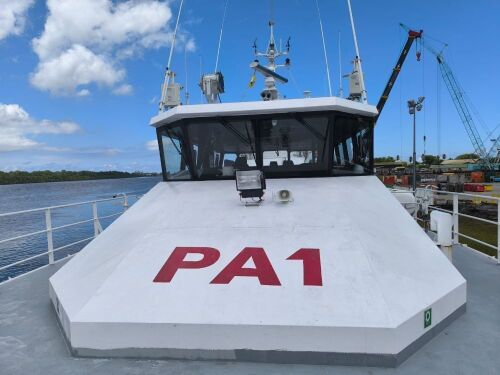 Lot-96305: PTAS Amanah 1 - 42m Infield Utility Vessels, 1 of 2 vessels available (Year built: 2013)