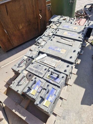 Lot-4: 20 Pcs Used Heavy & Light Batteries