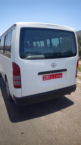 Lot-7: TOYOTA HIACE BUS 2013 (2291AK)