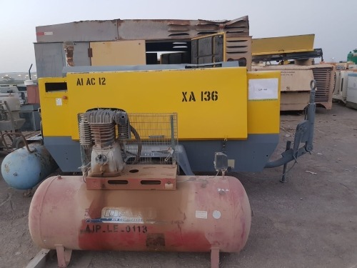 Lot-13: Air Compressors & Painting Machines