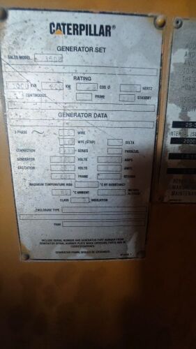 Caterpillar 1,000 KVA Diesel Generator Set