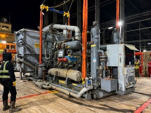 Compressor - Ariel: Frame JGE/2: 10.0 MMSCFD, 450 psig Suction, 1,100 psig Discharge
