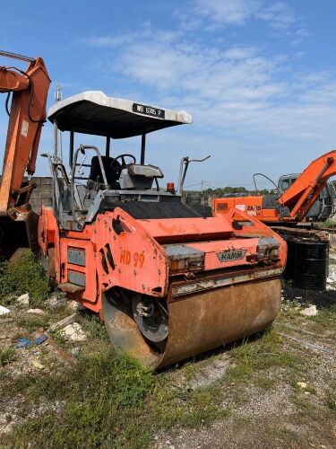 Lot-4: Surplus 2014 Hamm Tandem Roller, Hamm HD99